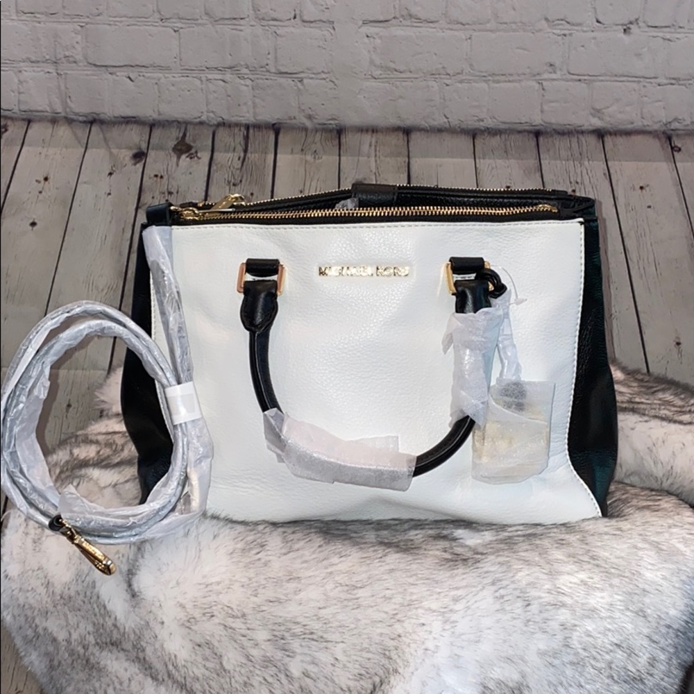 Michael Kors Bedford Dressy Leather tote NWT